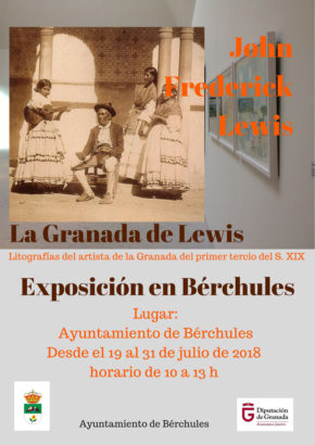 Cartel Exposiciones Intinerantes La Granada de Lewis