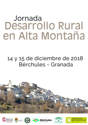 Cartel jornada desarrollo rural en alta montaña